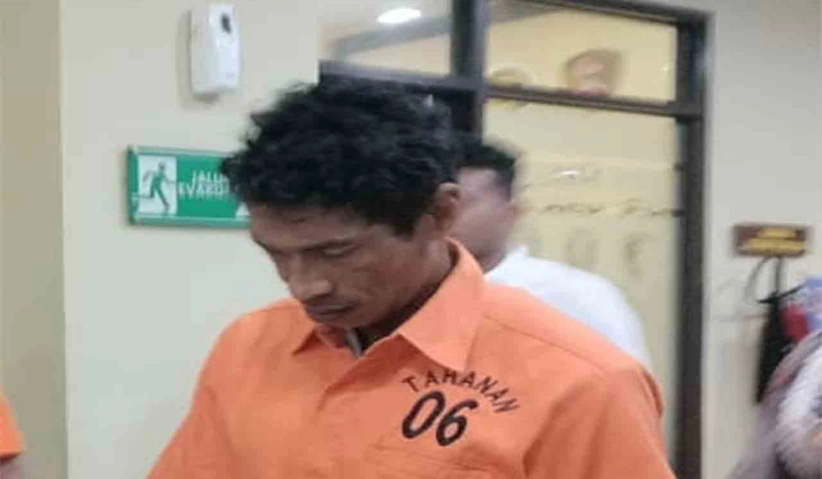 Tersangka Penyelundup 350 Kg Merkuri Resmi Ditahan Polda Maluku