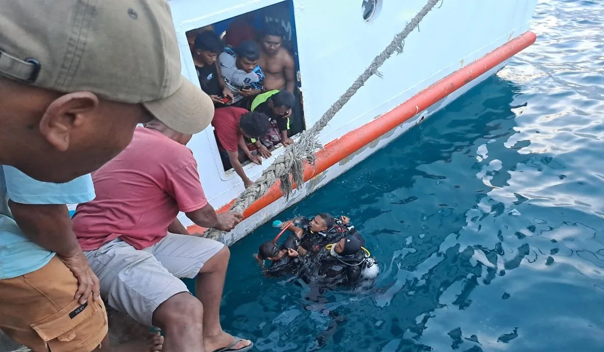 Tragedi di Pelabuhan Darko Sofifi, Warga Haltim Tenggelam