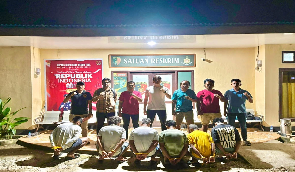 Enam Pemuda Tual Jadi Tersangka Pembunuhan Setelah Rekayasa Kasus