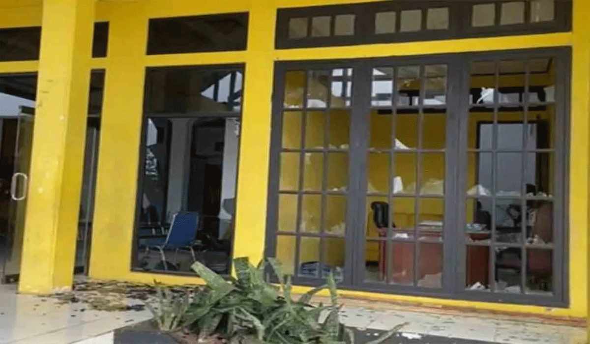 Kantor DPD Golkar Maluku Dirusak, Polisi Selidiki Pelaku dan Motif
