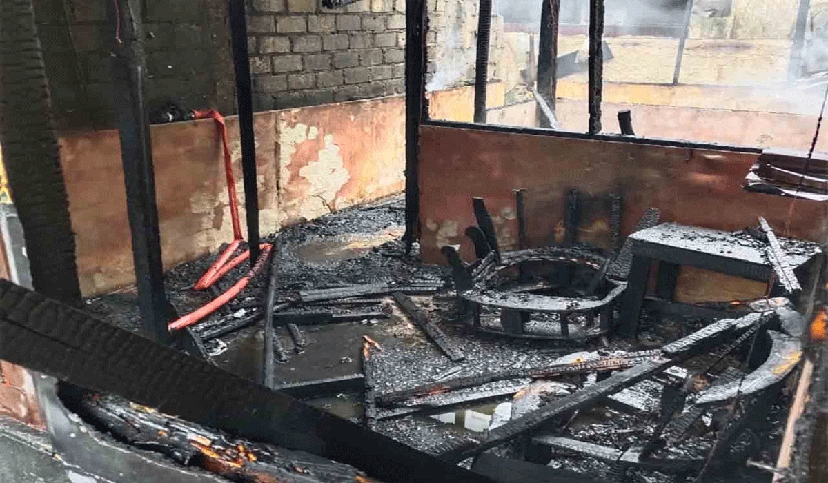 Kebakaran Ponegoro Atas, Kronologi Dampak dan Pemadamaan