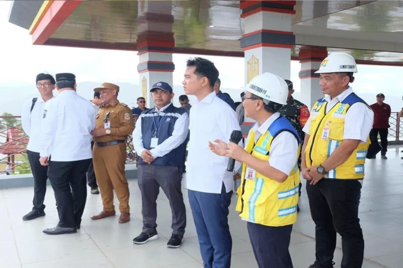 Proyek Bendungan Way Apu Maluku Dipantau Wapres Gibran