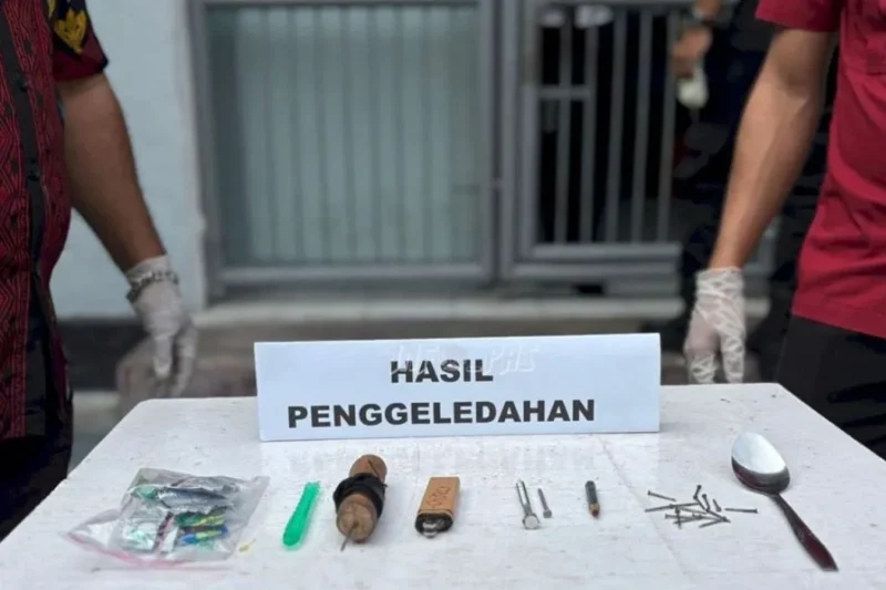 Razia Blok Hunian, Lapas Banda Neira Cegah Peredaran Barang Terlarang