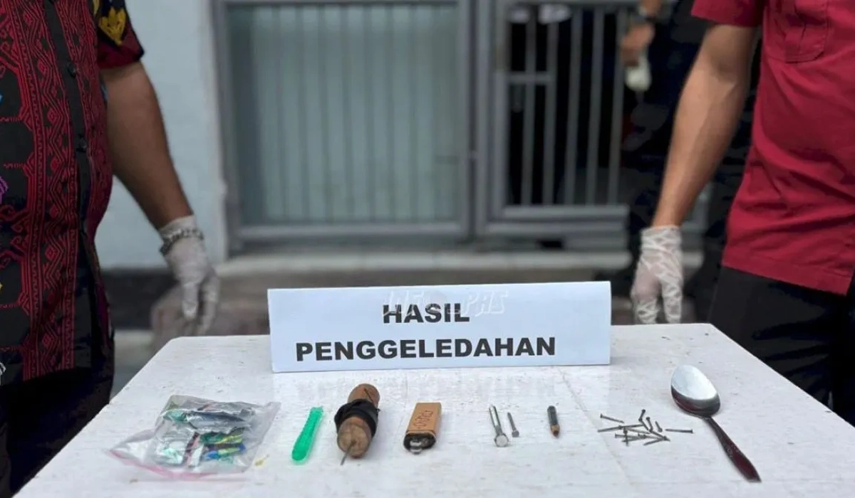 Razia-Blok-Hunian,-Lapas-Banda-Neira-Cegah-Peredaran-Barang-Terlarang