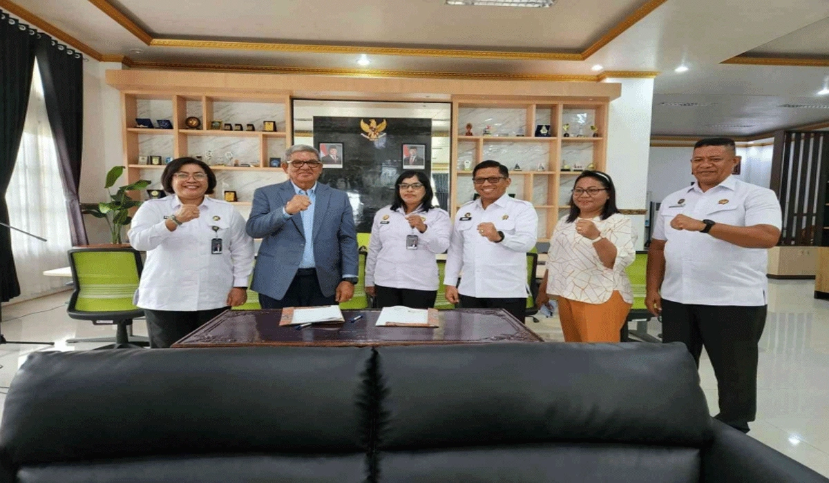 Kanwil Ditjenpas Maluku Perkuat Sinergitas Dengan Pemkot Tual Dan Pemkab Malra