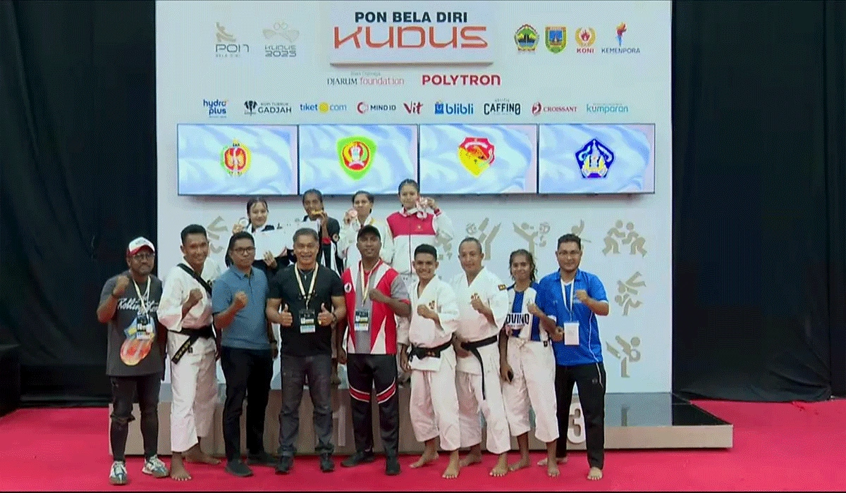 Emas Kembali Ke Maluku, Kempo Sumbang Tiga Medali Di PON Bela Diri II