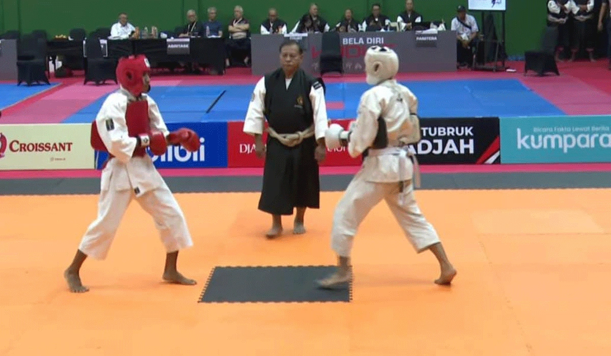 Emas Kembali Ke Maluku, Kempo Sumbang Tiga Medali Di PON Bela Diri II