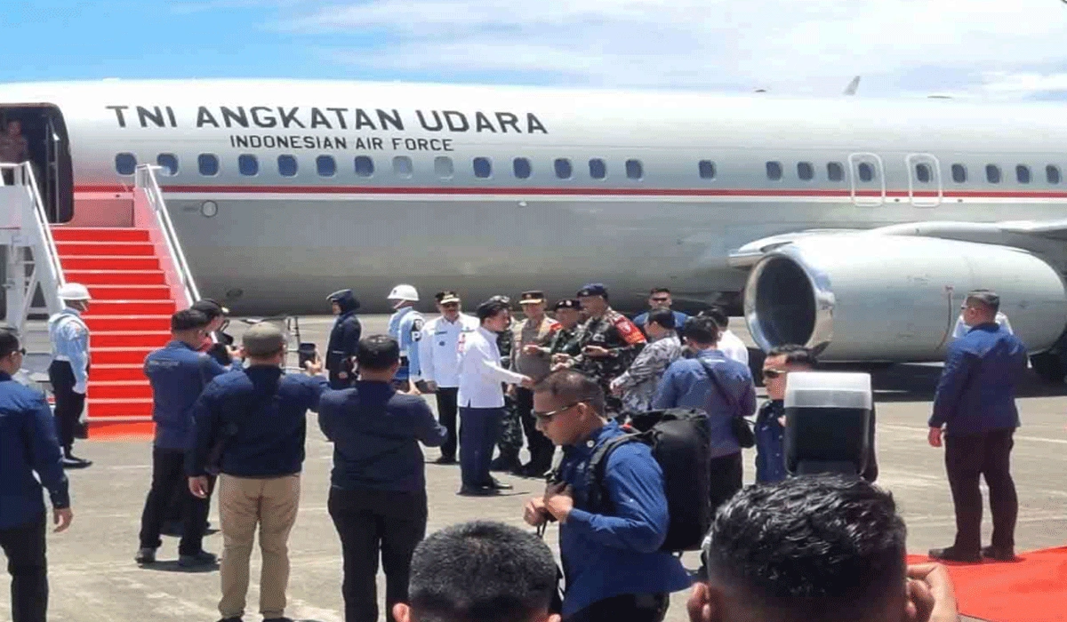 Wapres Gibran Tiba di Ambon, Dorong Percepatan Pembangunan Maluku