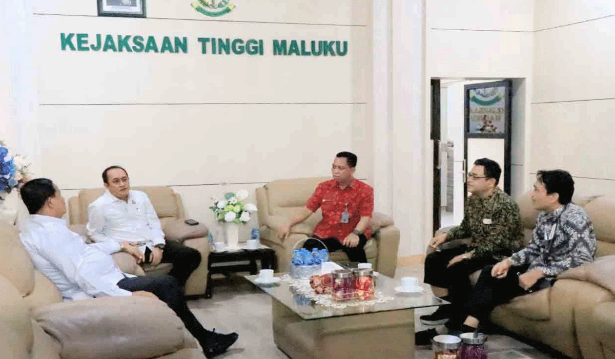 Kepala BPKP Maluku Kunjungi Kejati, Perkuat Sinergi Pengawasan Hukum