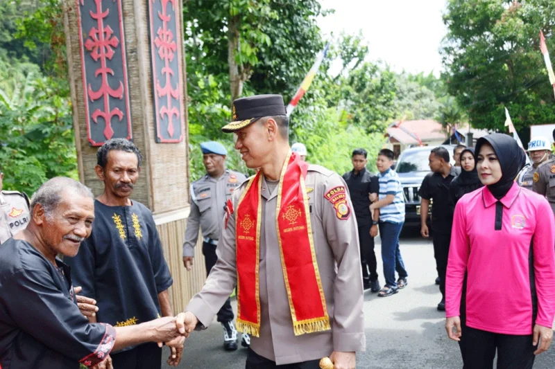 Polda Maluku Canangkan Negeri Rutong Sebagai Negeri Binaan