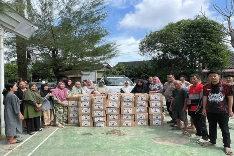 Polda Maluku Bantu Kemanusiaan, Ringankan Beban Bencana Sumut